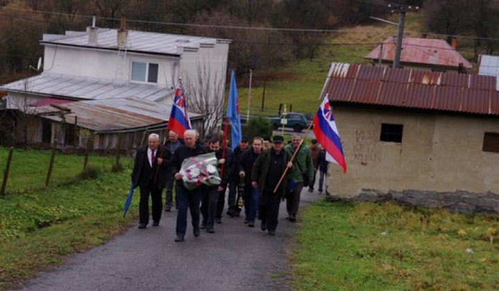 Spomienkové stretnutie  - ukončenie 1. sv. vojny  11.11.2019