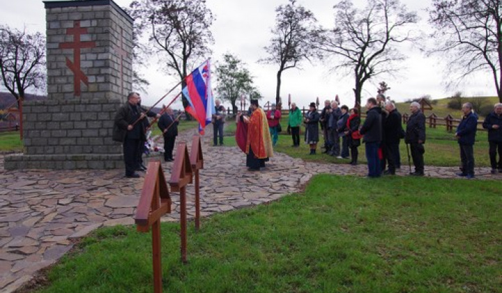 Spomienkové stretnutie  - ukončenie 1. sv. vojny  11.11.2019