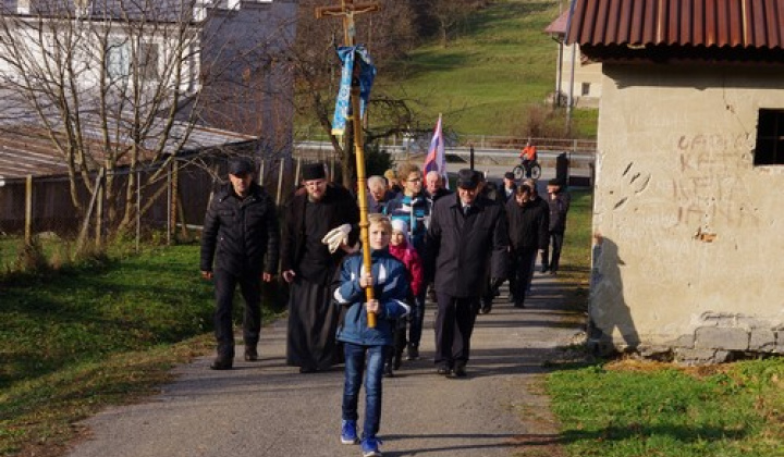 Spomienkové stretnutie  - ukončenie 1. sv. vojny  11.11.2018