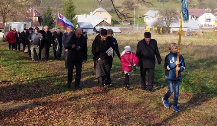 Spomienkové stretnutie  - ukončenie 1. sv. vojny  11.11.2018