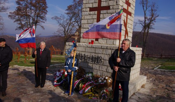 Spomienkové stretnutie  - ukončenie 1. sv. vojny  11.11.2018