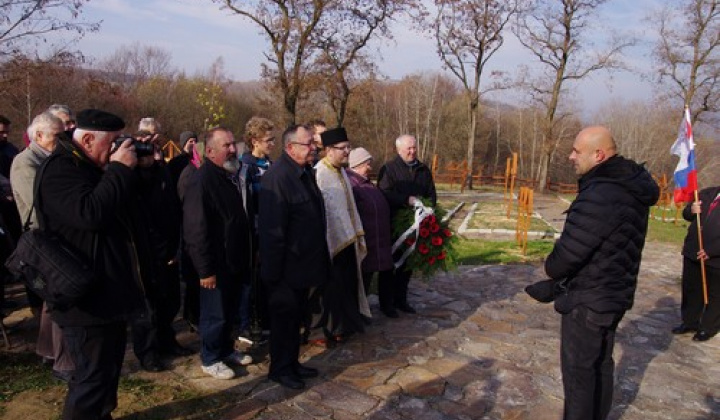 Spomienkové stretnutie  - ukončenie 1. sv. vojny  11.11.2018