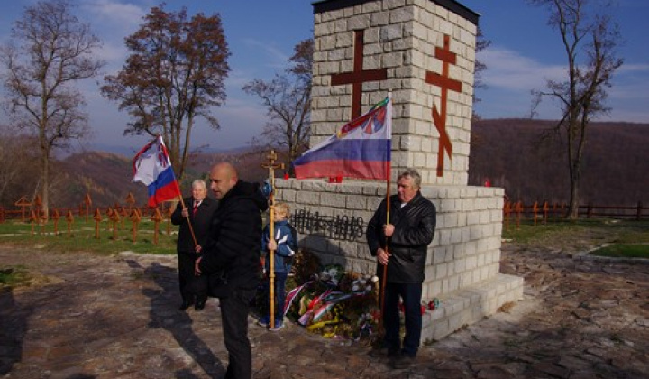 Spomienkové stretnutie  - ukončenie 1. sv. vojny  11.11.2018