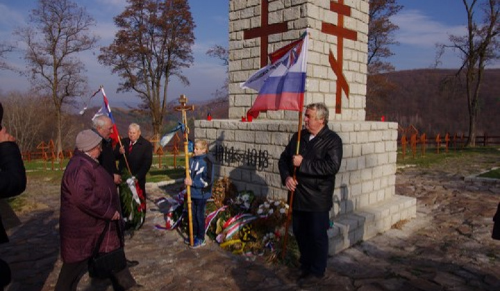 Spomienkové stretnutie  - ukončenie 1. sv. vojny  11.11.2018